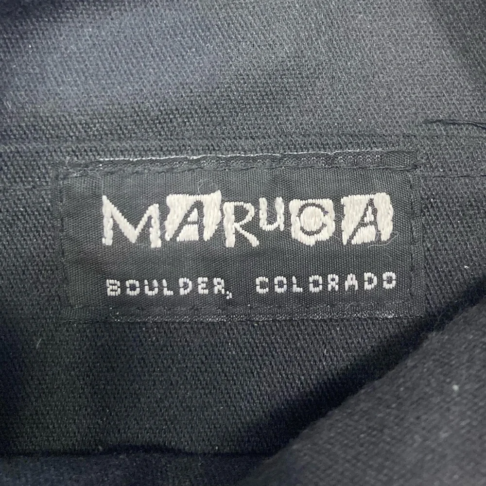 Red and Orange Crossbody Bag with Floral Pattern - Picture 12 of 13